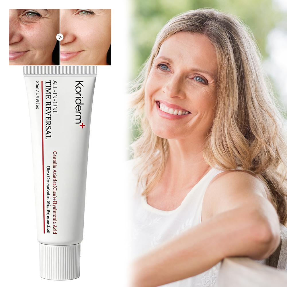 Anti-Aging Face Cream - 50ml Koreański Oryginalny Koriderm+ All-in-One Time