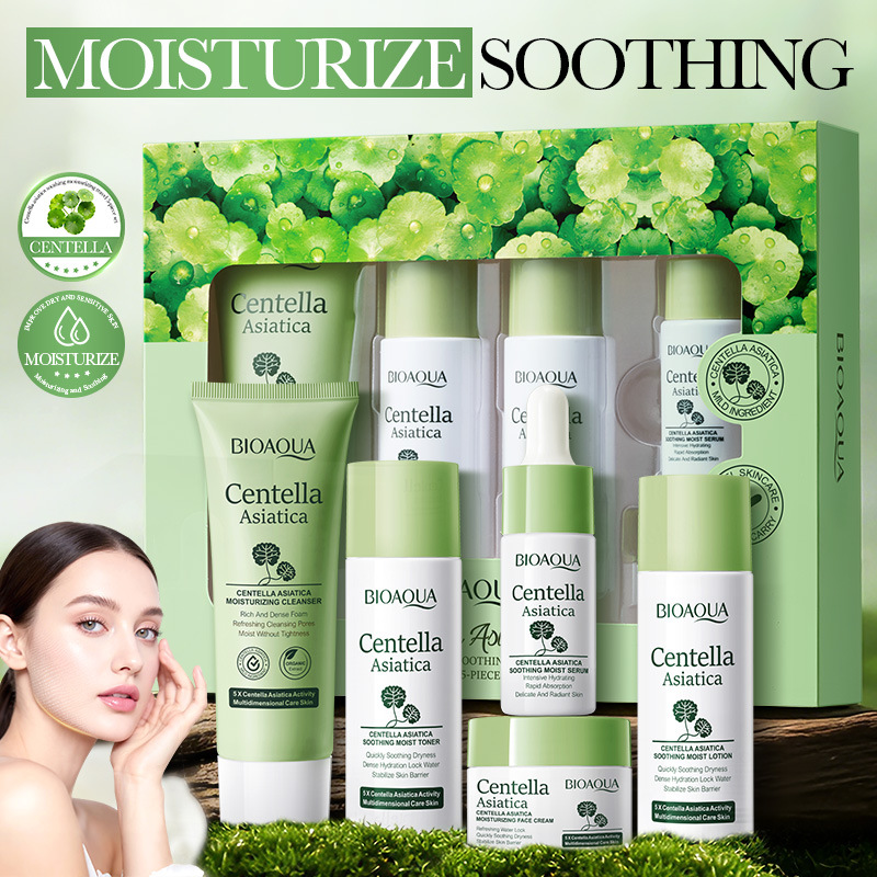 Anti-Aging Face Cream - 5 sztuk/zestaw BIOAQUA Centella Asiatica Zestawy