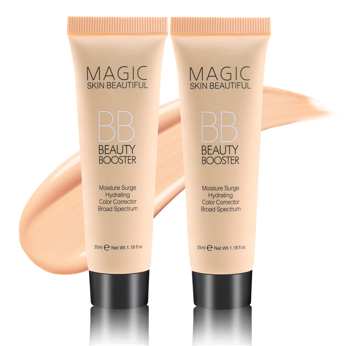 Concealer Full Coverage - Naturalny nawilżający krem BB, pełne krycie,