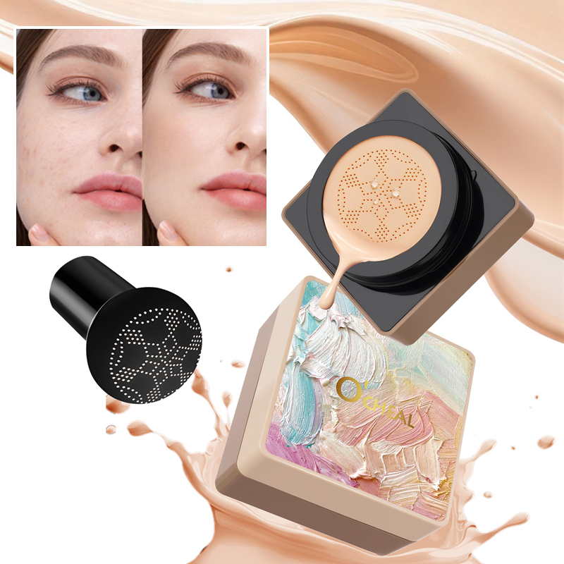 Concealer Full Coverage - O'CHEAL Grzybkowa Poduszka CC Krem do