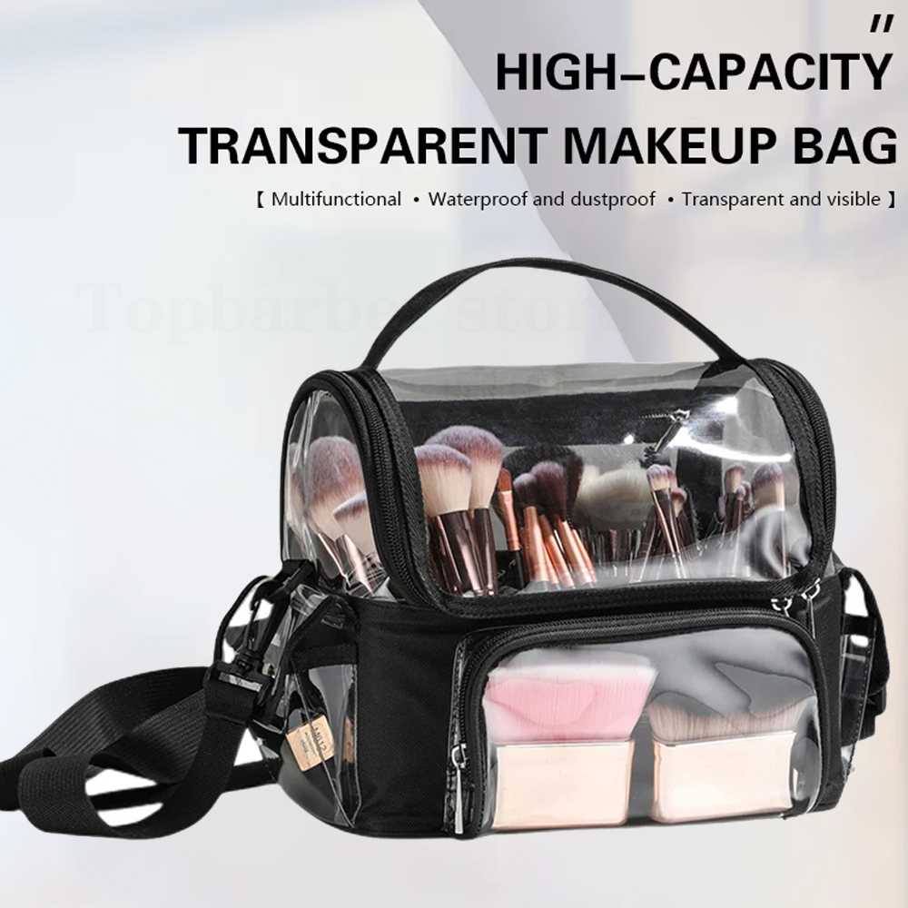 Makeup Beauty Ro - Plecak z uchwytem na pędzle do