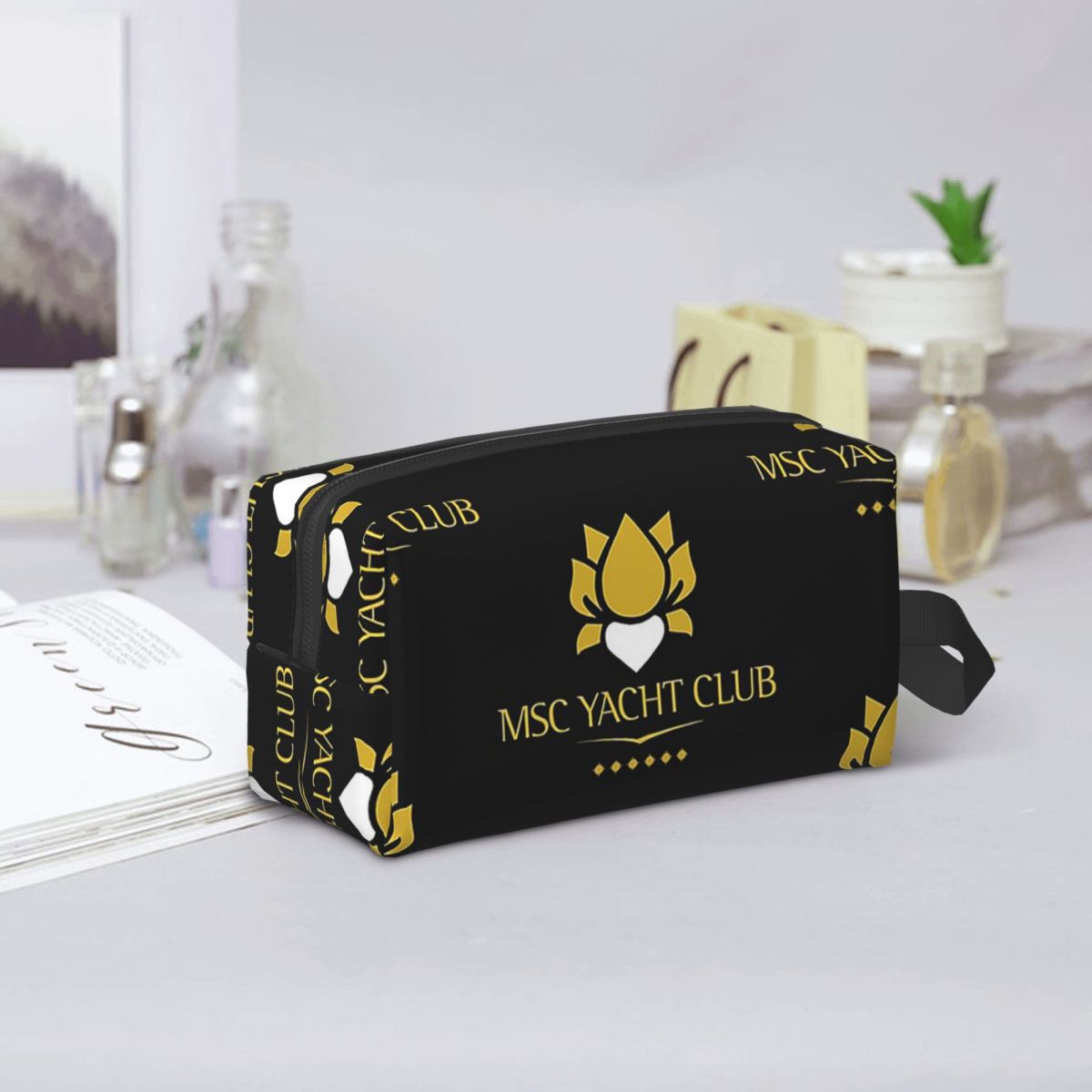 Beauty Makeup Logo Design - Projekt logo Klubu Jachtowego MSC, czapka,