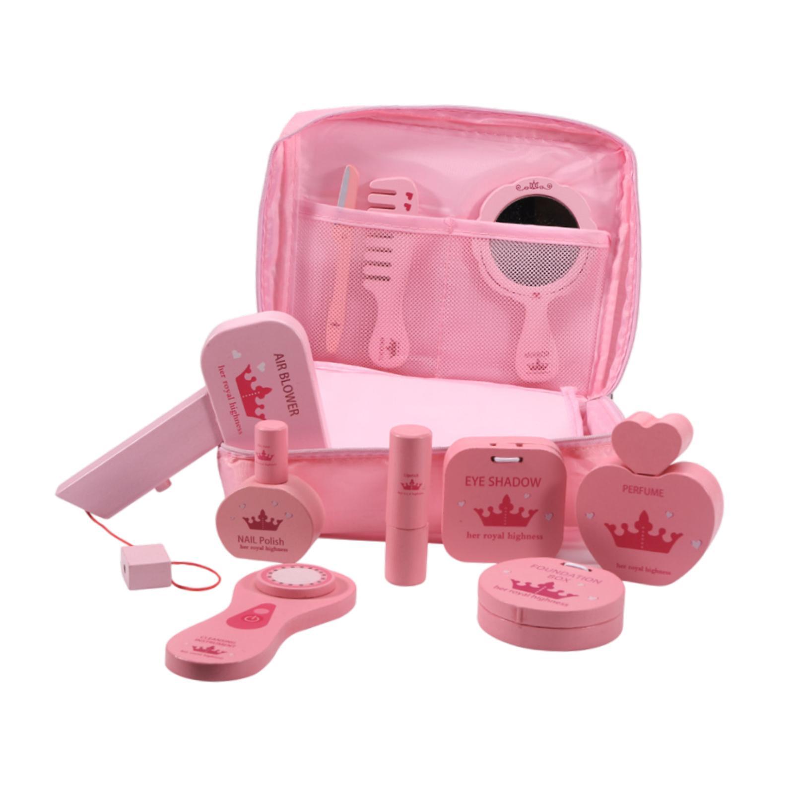 Beauty Makeup Set For Kids - 10x Zestawy do Udawania Makijażu Drewniane