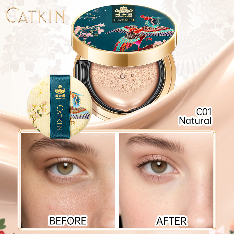 Concealer Full Coverage - Catkin Phoenix Cushion Foundation Pełne Krycie,