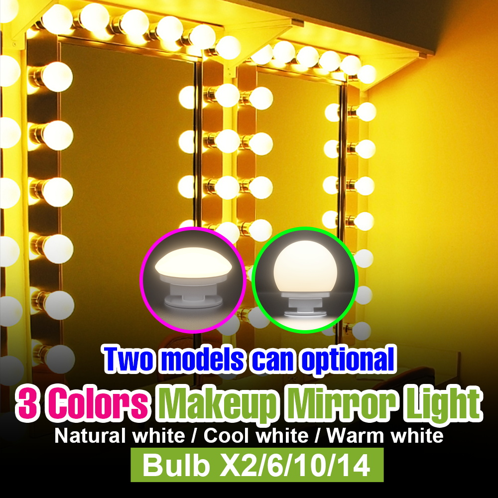 Beauty Makeup Table - Lampa LED do makijażu 5V z