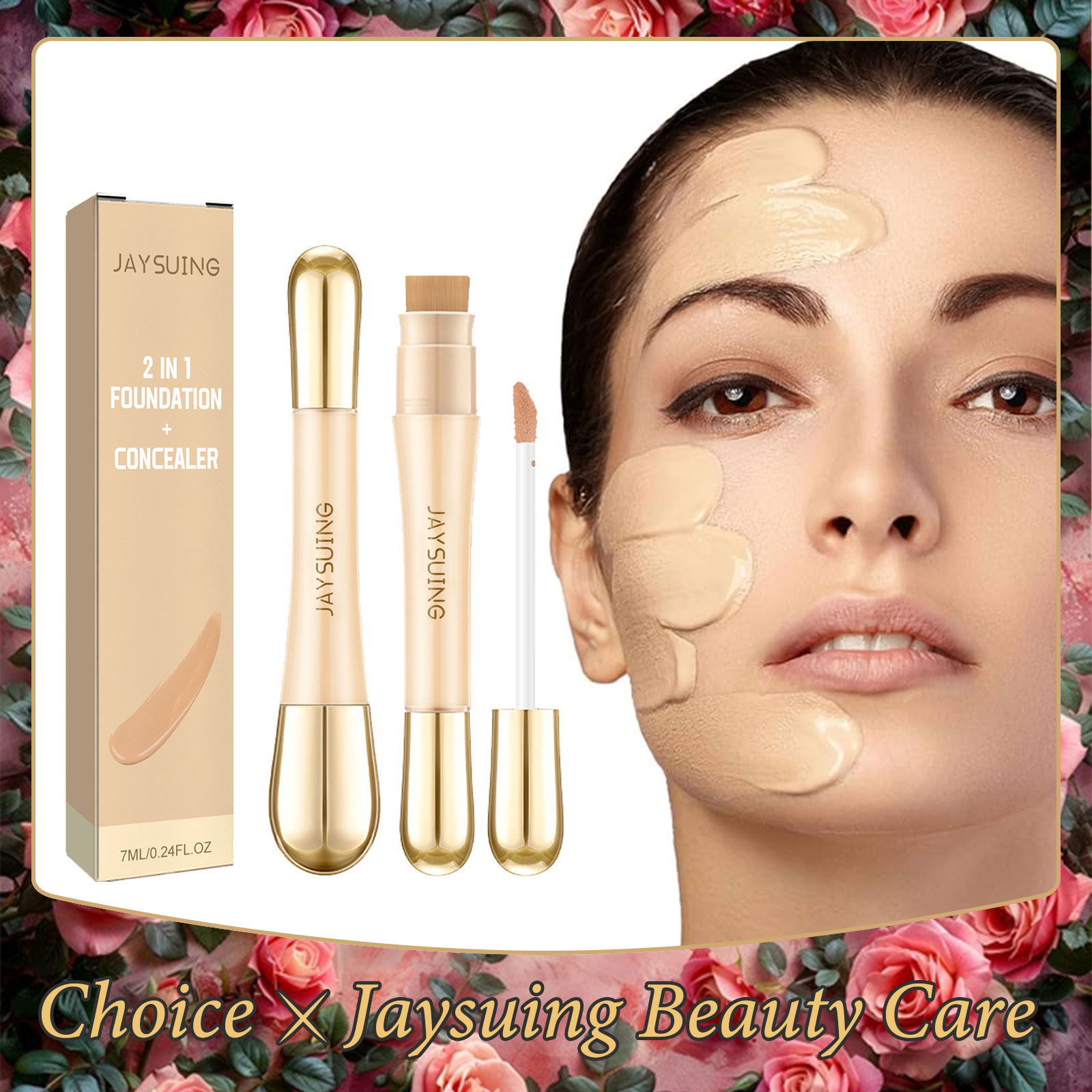 Concealer Full Coverage - Zakrywający korektor w płynie na trądzik