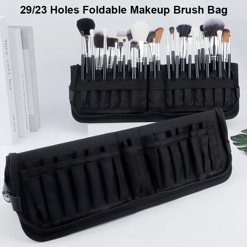 Beauty Makeup Women - 29/23 otwory składana torba na pędzle