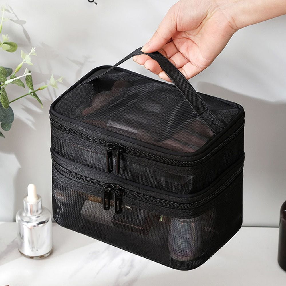 Modna Przezroczysta Siatkowa K – Beauty Preservation Makeup Bag recenzja i cena