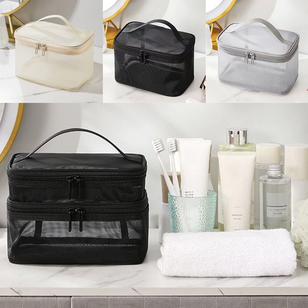 Modna Przezroczysta Siatkowa K – Beauty Preservation Makeup Bag recenzja i cena