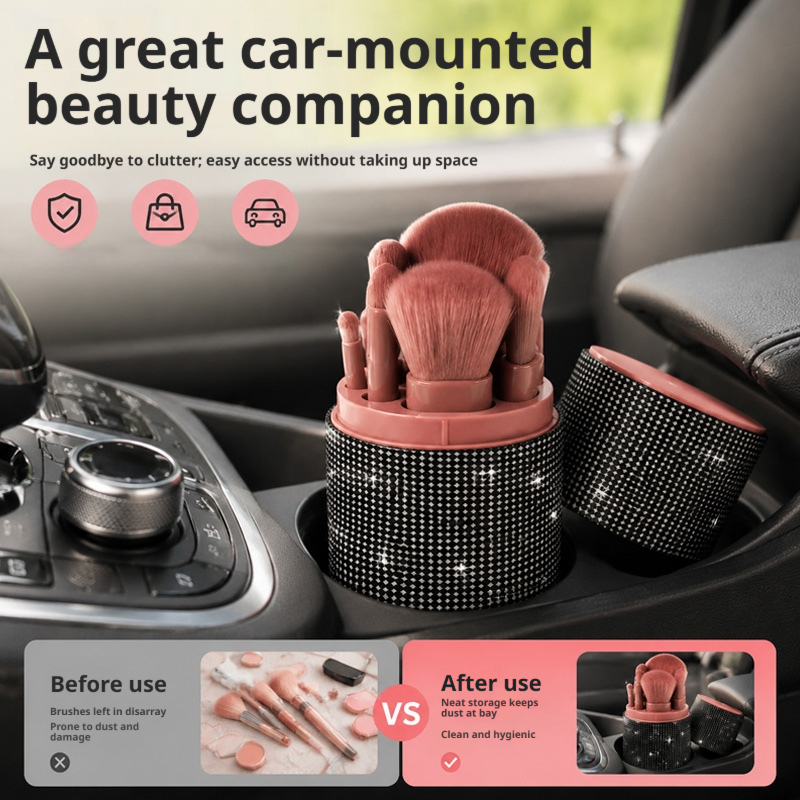 Damski błyszczący pojemnik na  – Beauty Makeup Women recenzja i cena