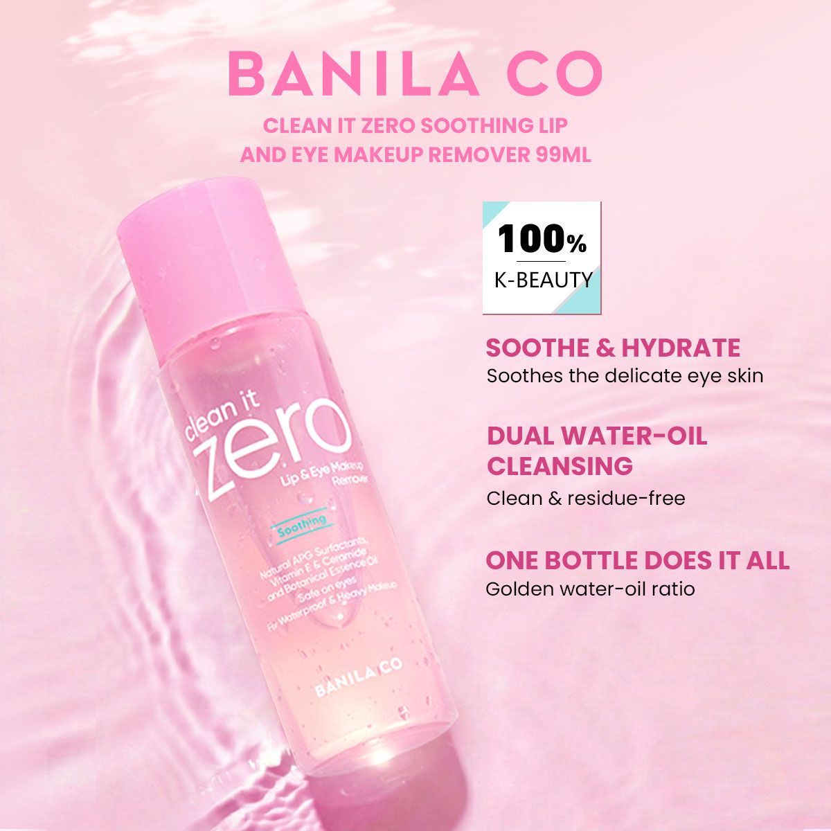 BANILA CO Clean it Zero Soothi – Beauty For You Makeup recenzja i cena
