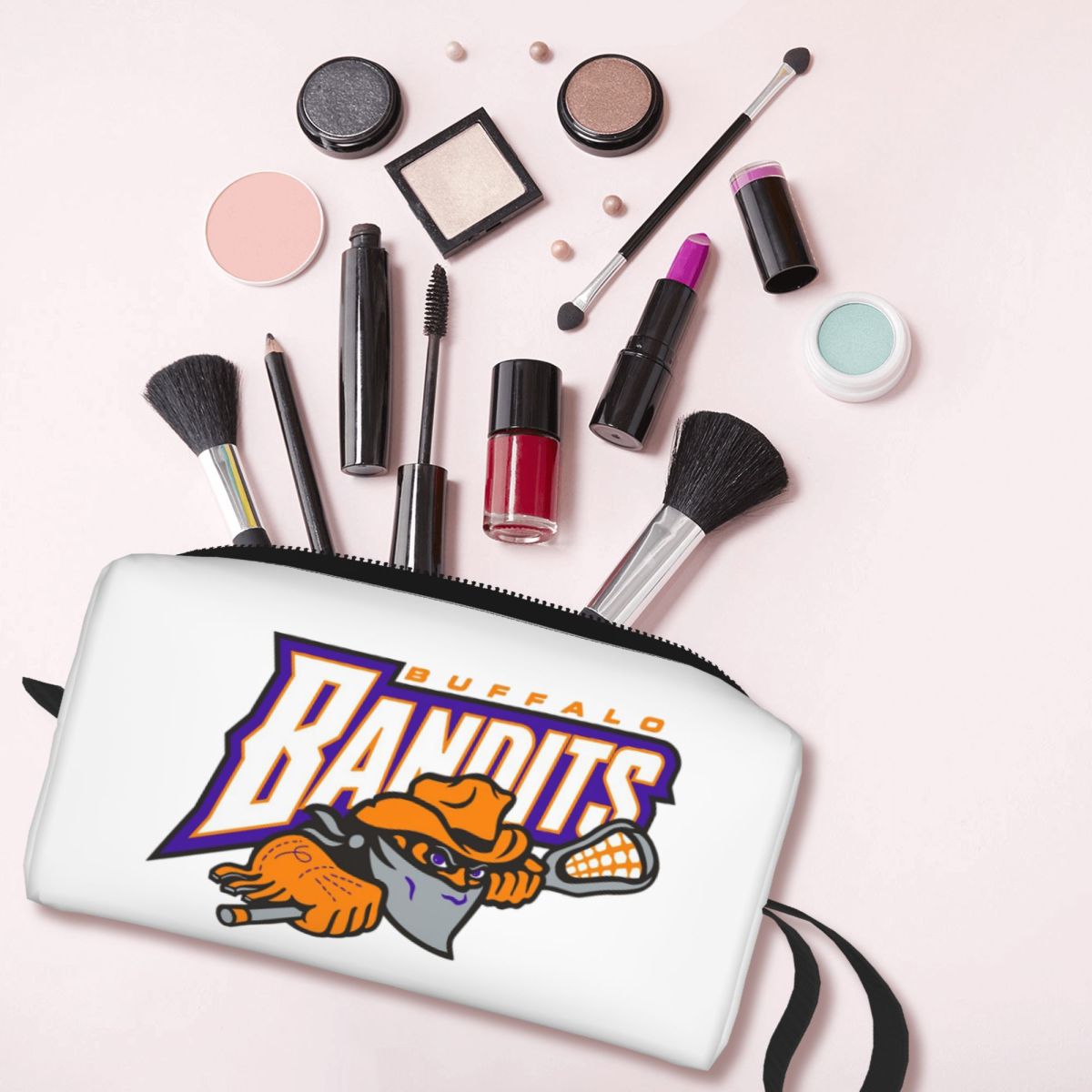 Kosmetyczka z logo Buffalo Ban – Beauty Makeup Logo Design recenzja i cena