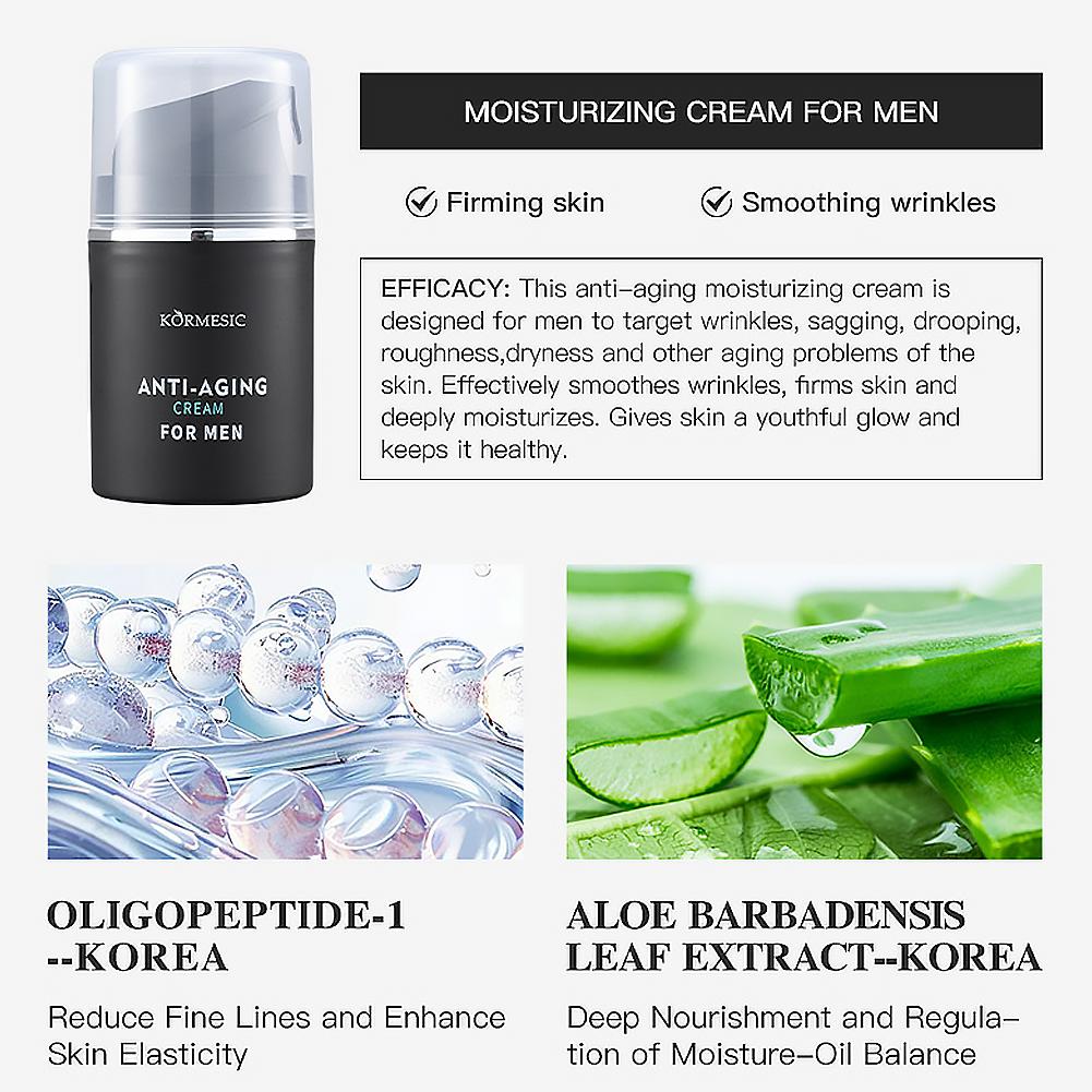 Męski krem do twarzy przeciwzm – Anti-Aging Face Cream recenzja i cena