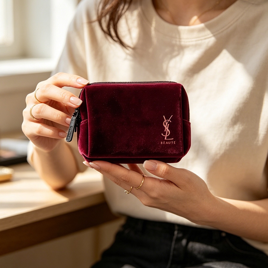 Torebka YSL, mini kosmetyczka  – Ysl Beauty Makeup Bag recenzja i cena